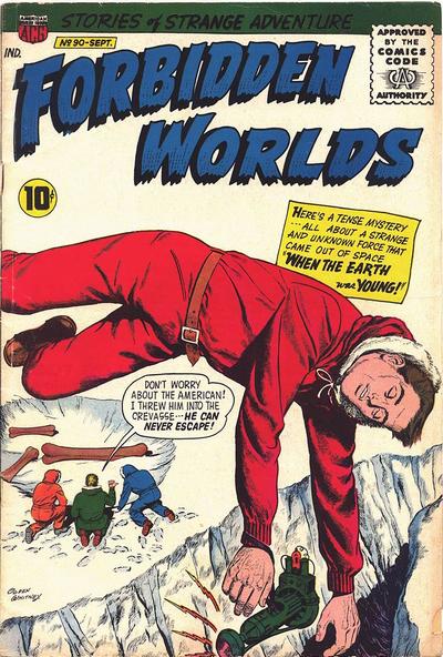 Forbidden Worlds (ACG, 1951 series) #90 (September 1960)