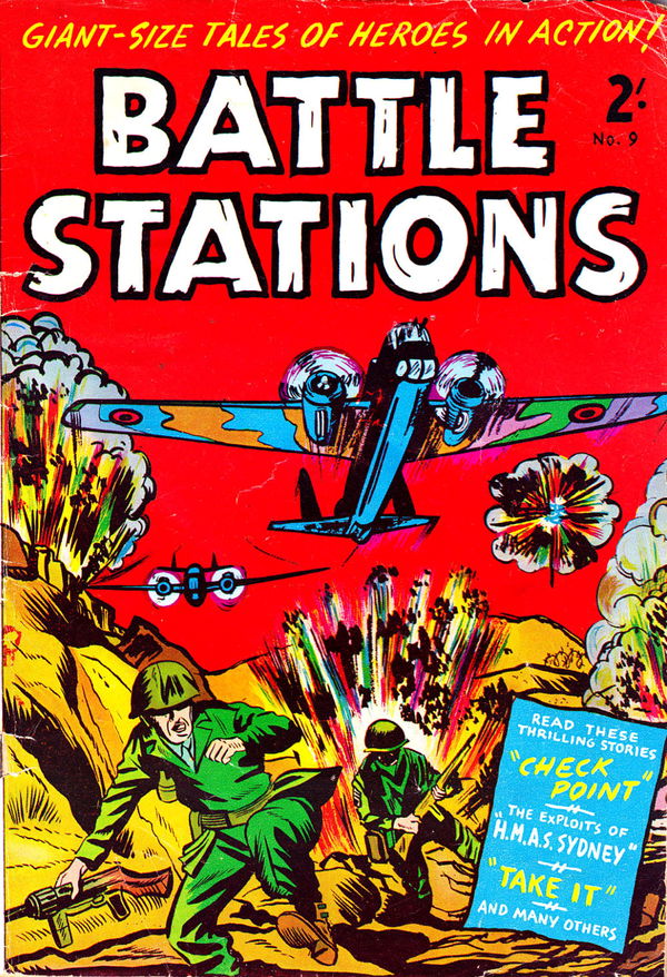 Battle Stations (Barmor, 1959? series) #9 ([September 1959?])