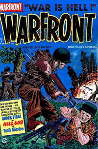 Warfront (Harvey, 1951 series)  #4 (March 1952) — War is Hell!