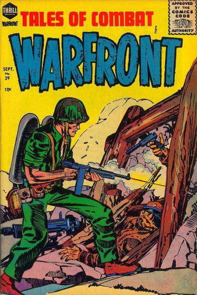 Warfront (Harvey, 1951 series) #29 (September 1956)
