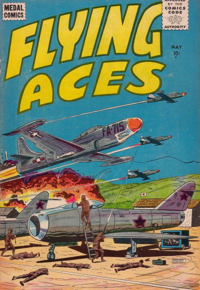 Flying Aces (Stanley Morse, 1955 series) #5