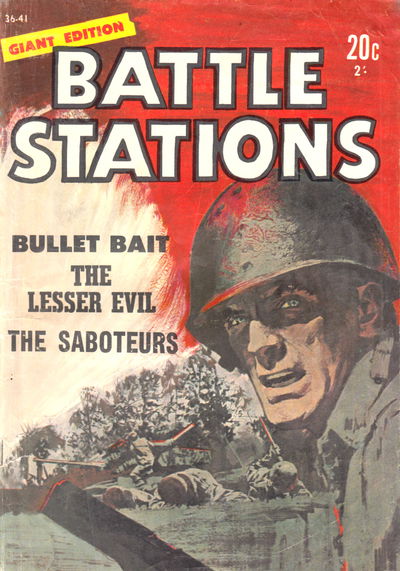 Battle Stations Giant Edition (Jubilee, 1966 series)  #36-41 ([1966])