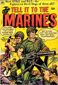 Tell It to the Marines (Toby, 1952 series) #1 (March 1952)