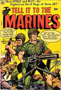 Tell It to the Marines (Toby, 1952 series)  #1 (March 1952)