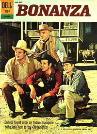 Bonanza (Dell, 1962 series) #01070-210 August-October 1962