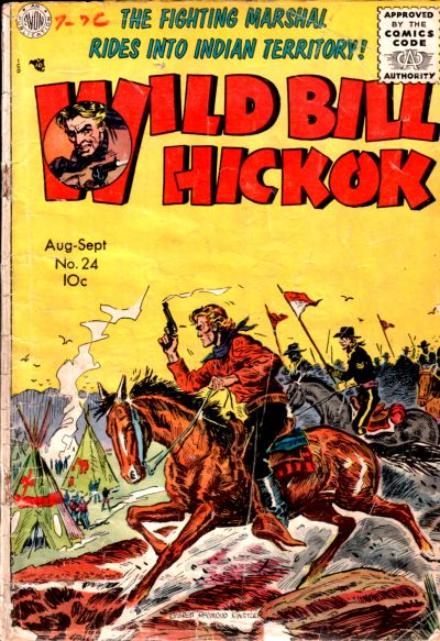 Wild Bill Hickok (Avon, 1949 series) #24 (September 1955)