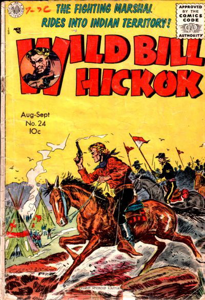 Wild Bill Hickok (Avon, 1949 series) #24 August-September 1955