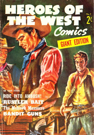 Heroes of the West Comics Giant Edition (Jubilee, 1963? series) #7 [December 1963?]