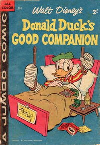 Walt Disney's Jumbo Comics [J Series] (WG Publications, 1955 series) #J14 — Walt Disney's Donald Duck's Good Companion April 1959