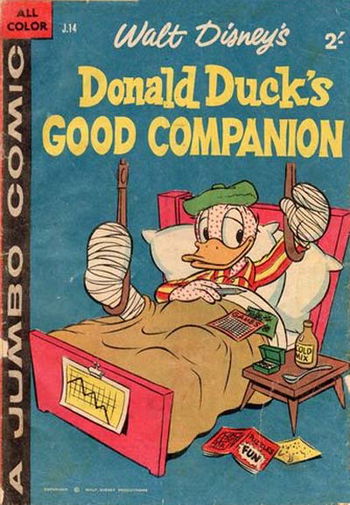 Walt Disney's Jumbo Comics [J Series] (WG Publications, 1955 series) #J14 (April 1959) — Walt Disney's Donald Duck's Good Companion