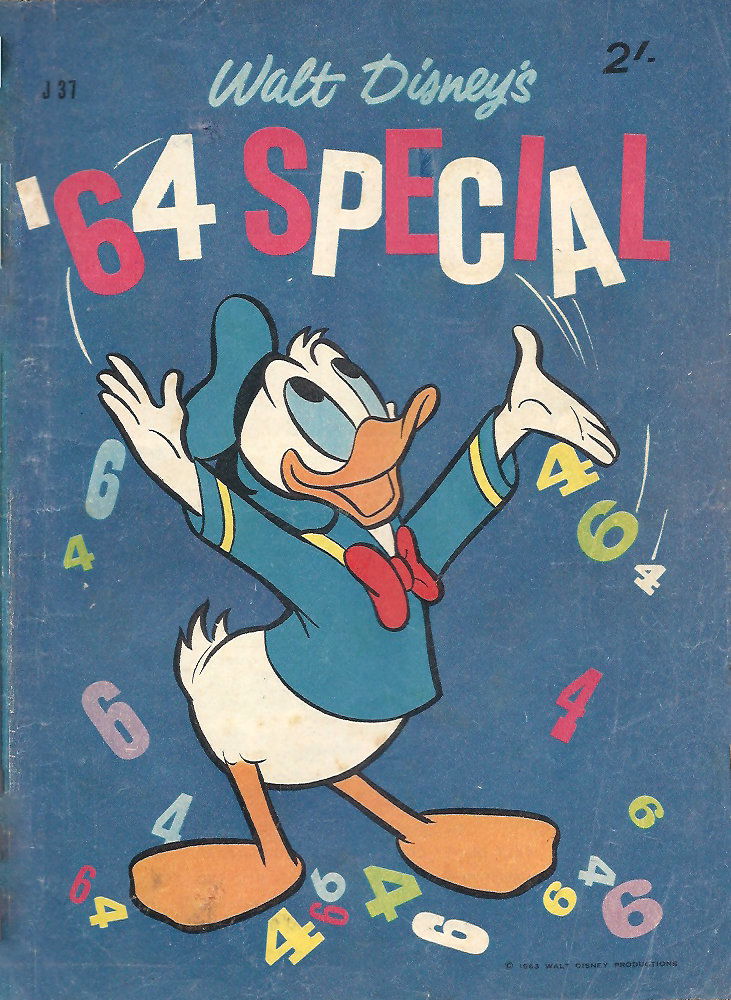 Walt Disney's Jumbo Comics [J Series] (WG Publications, 1955 series) #J37 — Walt Disney's '64 Special (1963)