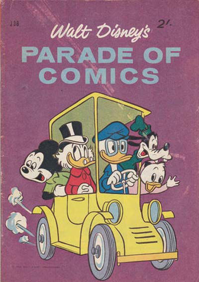 Walt Disney's Jumbo Comics [J Series] (WG Publications, 1955 series) #J38 — Walt Disney's Parade of Comics February 1964