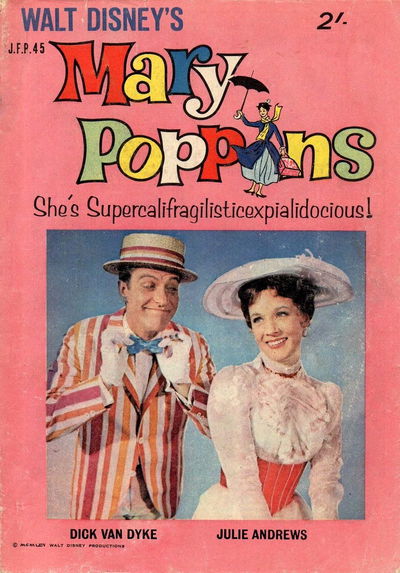 Walt Disney's Jumbo Comics [J Series] (WG Publications, 1955 series) #J.F.P.45 — Walt Disney's Mary Poppins February 1965