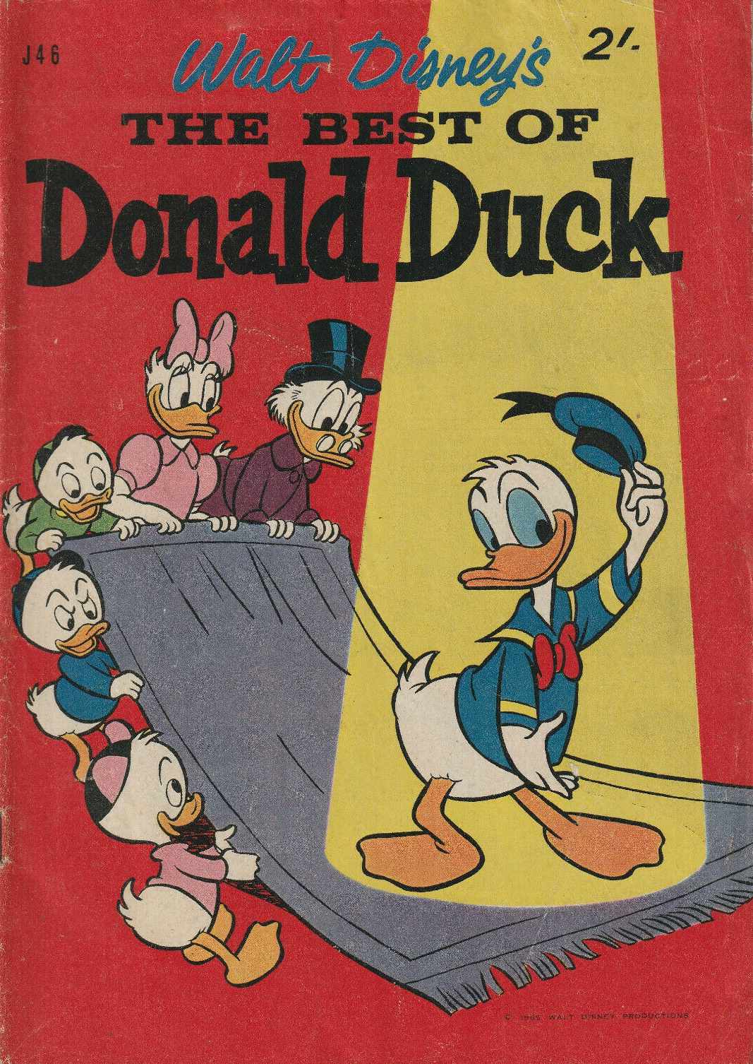 Walt Disney's Jumbo Comics [J Series] (WG Publications, 1955 series) #J46 — Walt Disney's the Best of Donald Duck ([April 1965])