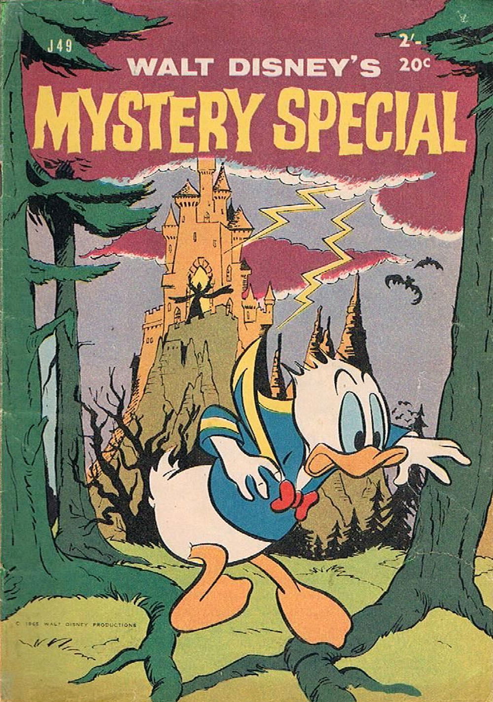 Walt Disney's Jumbo Comics [J Series] (WG Publications, 1955 series) #J49 — Walt Disney's Mystery Special (October 1965)