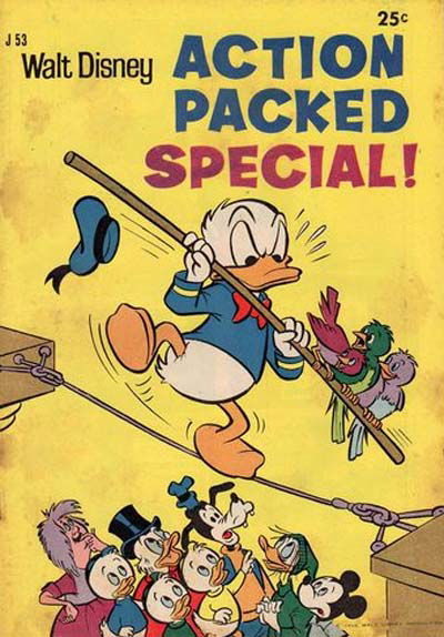 Walt Disney's Jumbo Comics [J Series] (WG Publications, 1955 series) #J53 — Walt Disney Action Packed Special! 1968