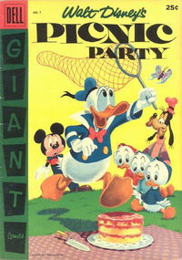 Picnic Party (Dell, 1955 series) #7 [June] 1956