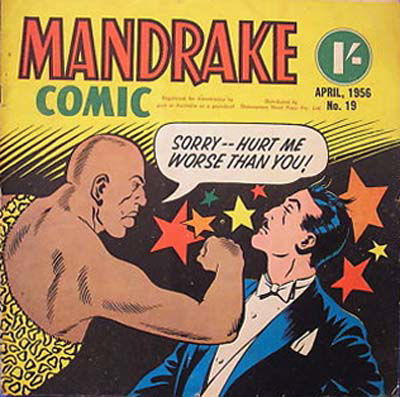 Mandrake Comic (Shakespeare Head, 1955 series) #19 April 1956