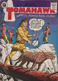 Tomahawk (Strato, 1954 series)  #33 ([November 1958?]) — The Frontier Seeing-Eye Dog!