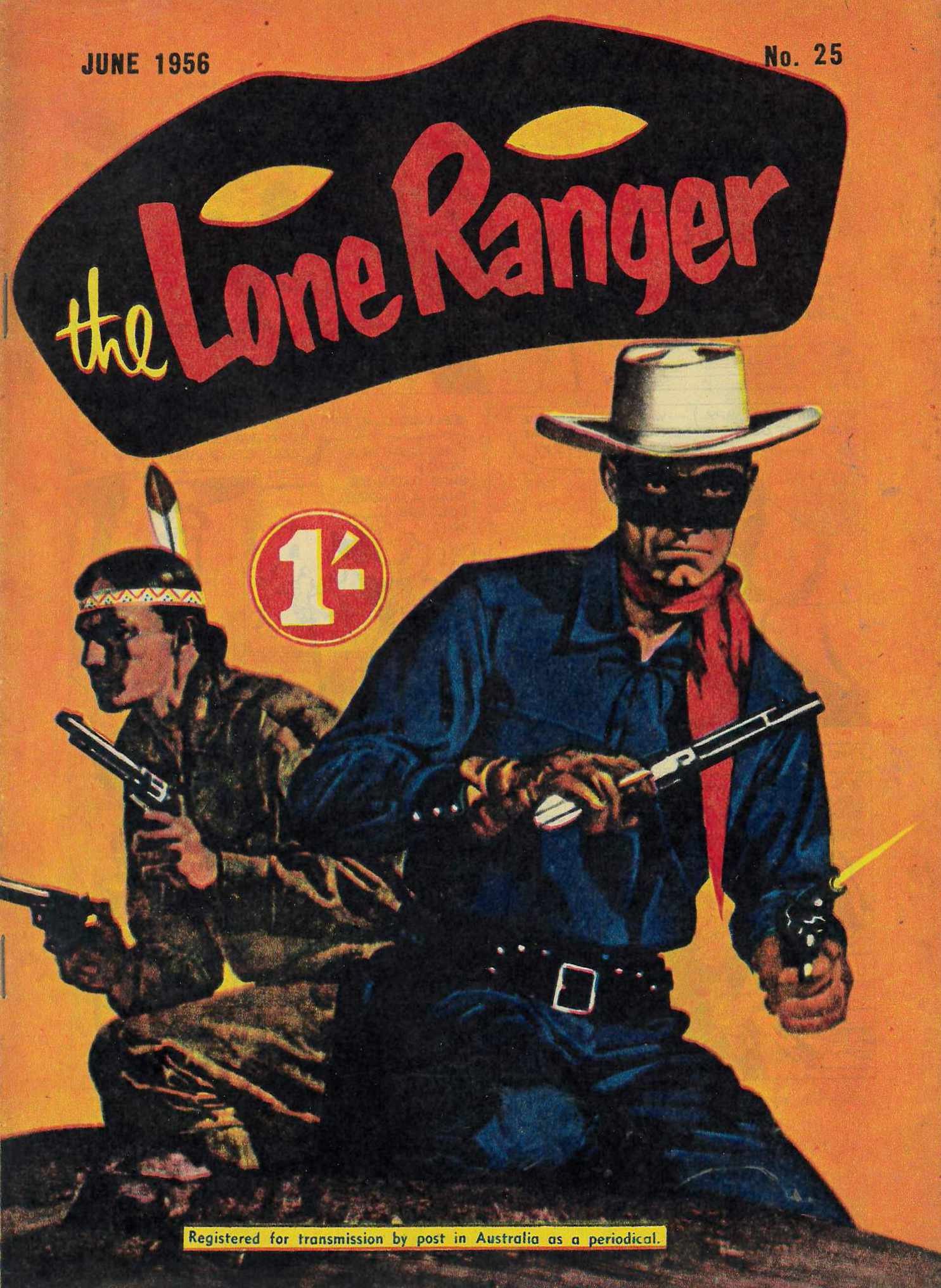 The Lone Ranger (Shakespeare Head, 1954 series) #25 (June 1956)