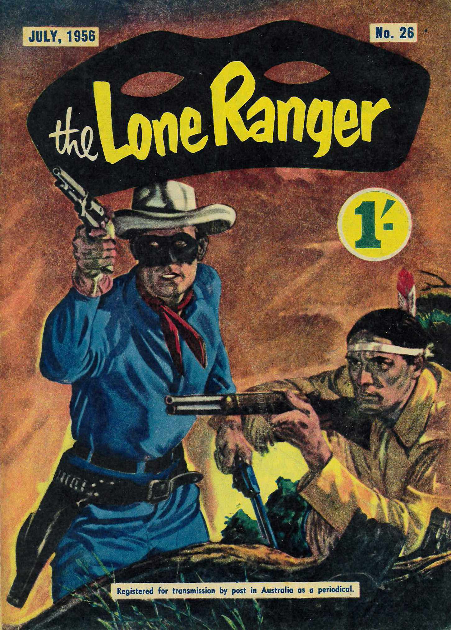 The Lone Ranger (Shakespeare Head, 1954 series) #26 (July 1956)