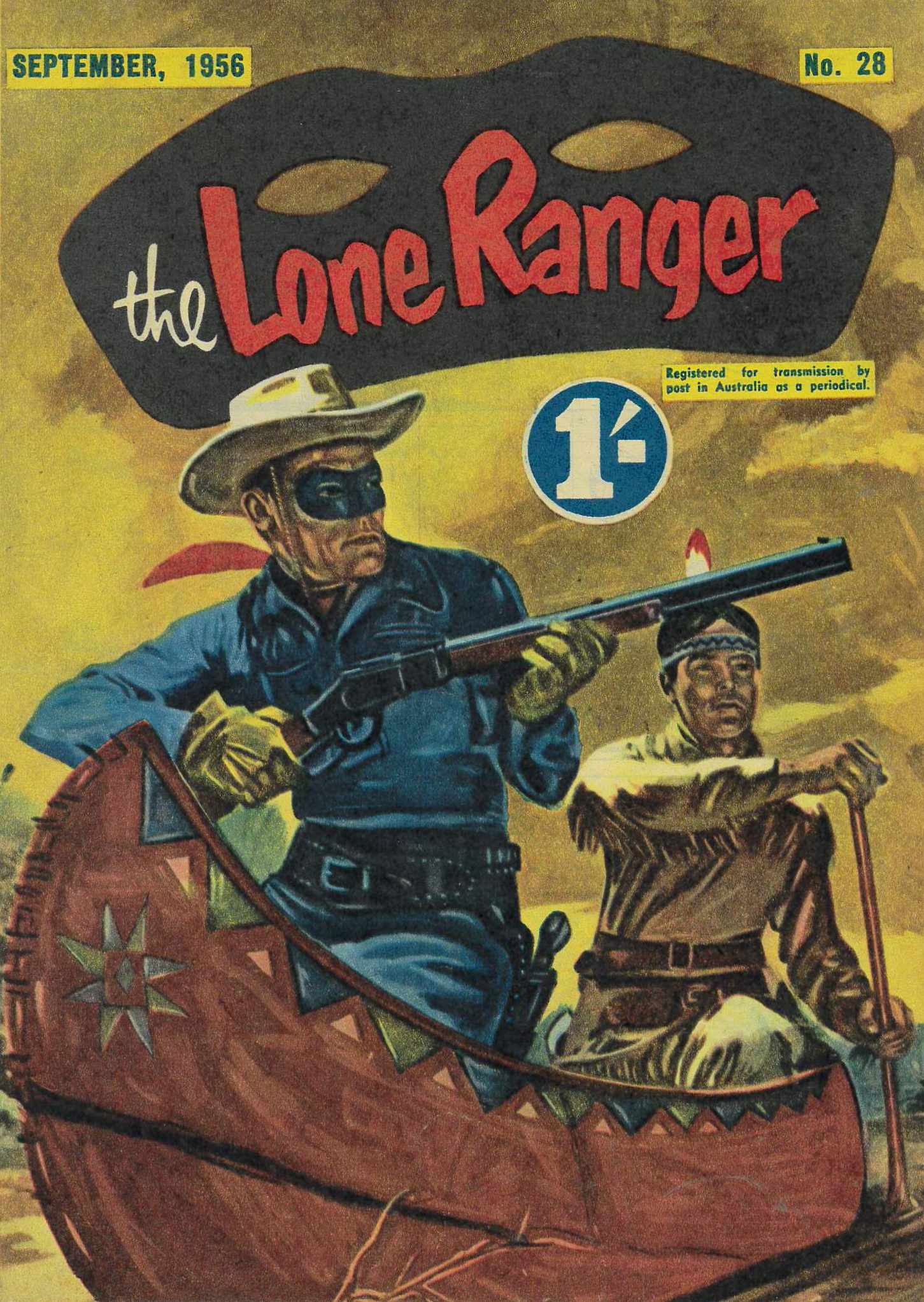 The Lone Ranger (Shakespeare Head, 1954 series) #28 (September 1956)