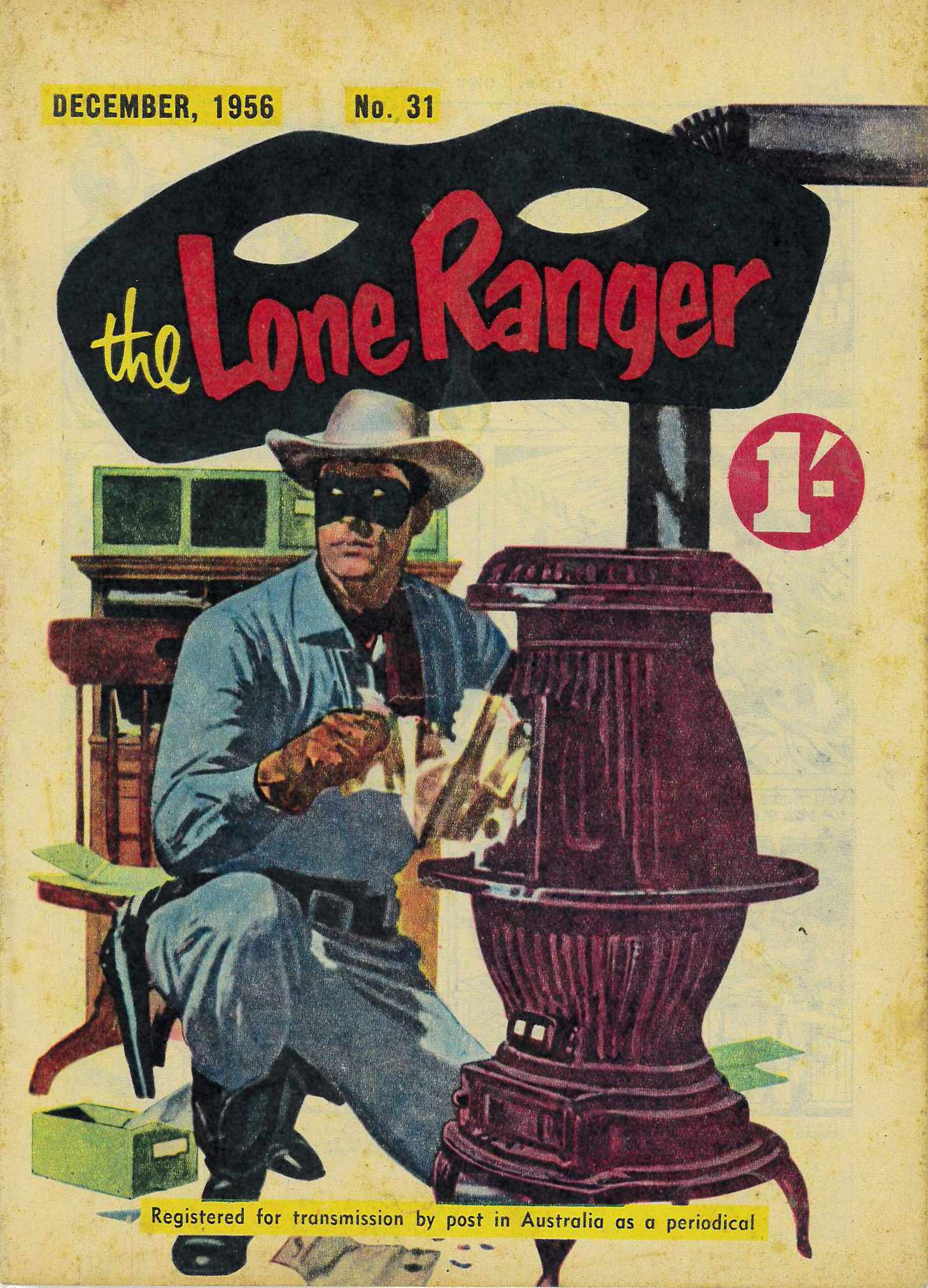 The Lone Ranger (Shakespeare Head, 1954 series) #31 (December 1956)