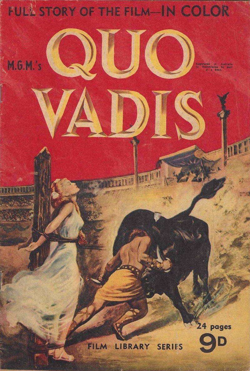 M.G.M.'s Quo Vadis (Sungravure, 1952)  — Film Library Series ([1952])