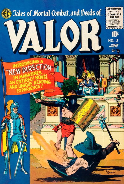 Valor (EC, 1955 series) #2 May-June 1955