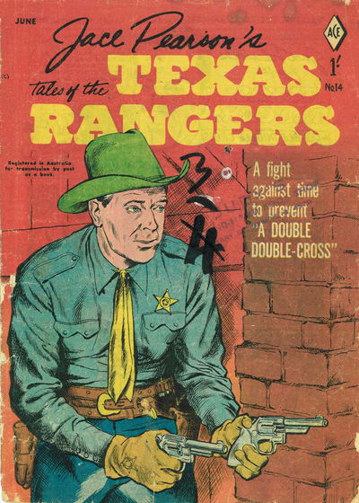 Jace Pearson's Tales of the Texas Rangers (Junior Readers, 1857? series) #14 (June 1958)