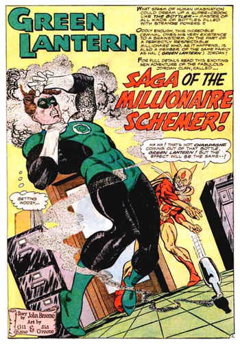 Green Lantern (DC, 1960 series) #44 — Saga of the Millionaire Schemer! (page 1)