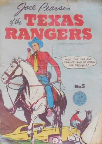 Jace Pearson of the Texas Rangers (Atlas, 1954? series) #5 [December 1955?]