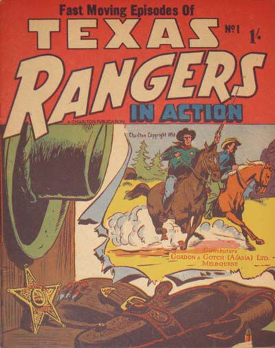 Texas Rangers in Action (New Century, 1956 series) #1 [1956?]