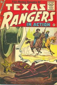 Texas Rangers in Action (Charlton, 1956 series)  #1 (July 1956)