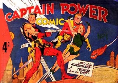 Captain Power Comic (Ayers & James, 1952? series) #1 [1952?]