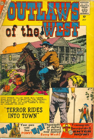 Outlaws of the West (Charlton, 1957 series) #26 (July 1960)