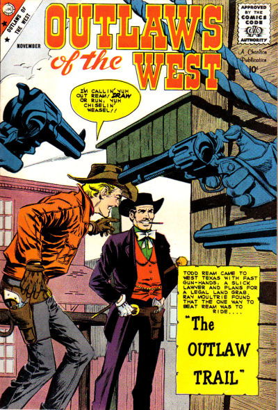 Outlaws of the West (Charlton, 1957 series) #22 (November 1959)