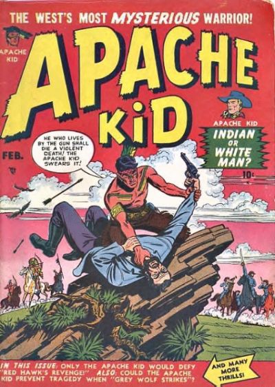 Apache Kid  #2 (February 1951)