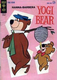 Yogi Bear (Western, 1962 series)  #14 (October 1963) — Untitled [Honey-Dripping Beehive]