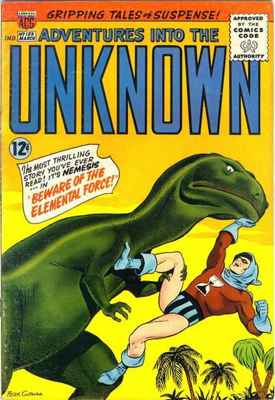 Adventures into the Unknown (ACG, 1948 series) #155 March 1965