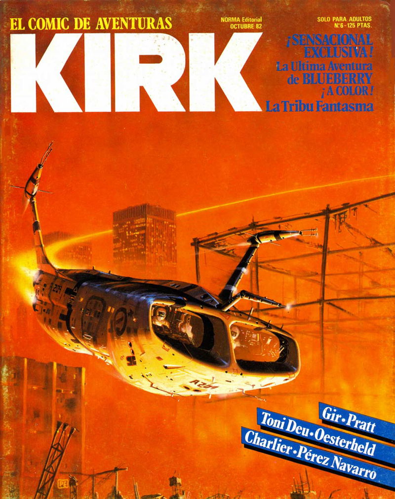 Kirk (Norma, 1982 series) #6 (octubre 1982)