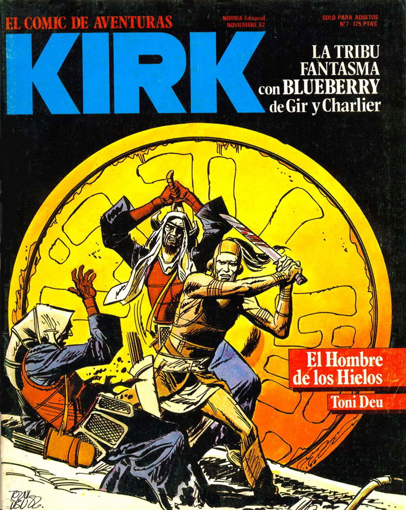 Kirk (Norma, 1982 series) #7 (noviembre 1982)