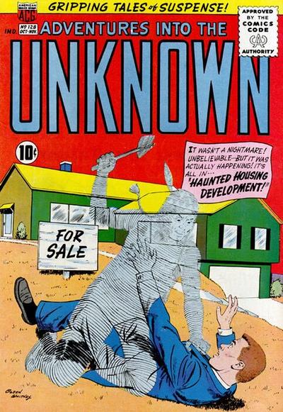 Adventures into the Unknown (ACG, 1948 series) #128 (November 1961)