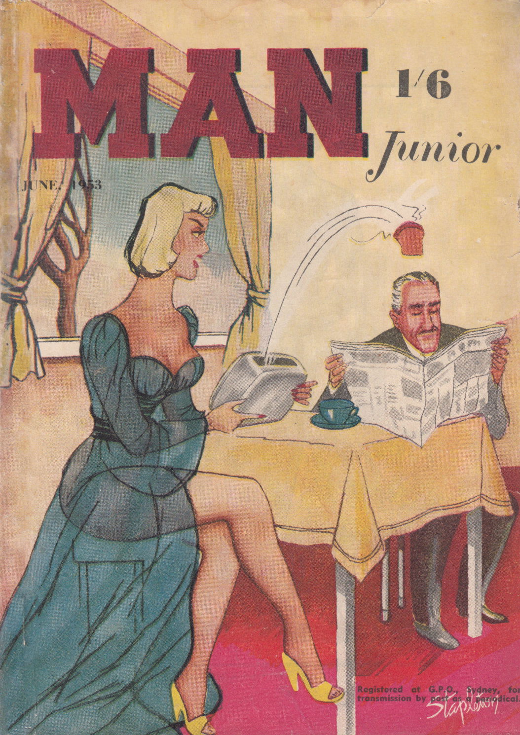Man Junior (Man Jr, 1949 series) v26#4 (June 1953)