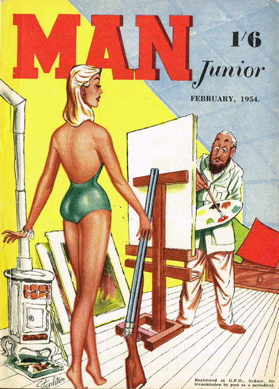 Man Junior (Man Jr, 1949 series) v27#6 February 1954