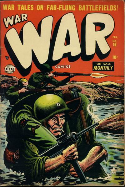 War Comics (Atlas [Marvel], 1950 series) #16 February 1953