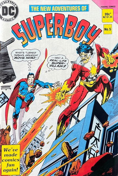 The New Adventures of Superboy (Federal, 1984 series) #5 [November 1984]