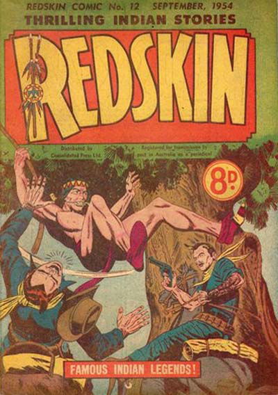Redskin Comic (Shakespeare Head, 1953 series) #12 (September 1954)