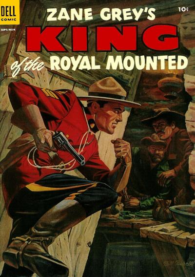 Zane Grey's King of the Royal Mounted (Dell, 1952 series) #17 (September-November 1954)