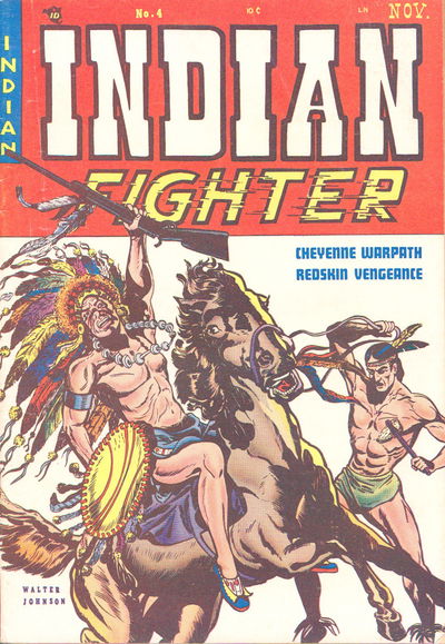 Indian Fighter (Youthful, 1950 series) #4 (November 1950)